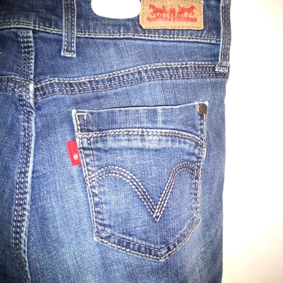 Levi's semi~stone washed ankle leggings size 8P•L29"×W29" - Picture 8 of 12